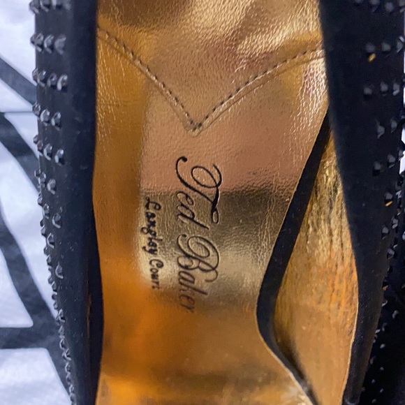 TedBakerStunningSparklingBlackCrystals GoldLining Too Gorgeous to Describe! - Picture 7 of 16